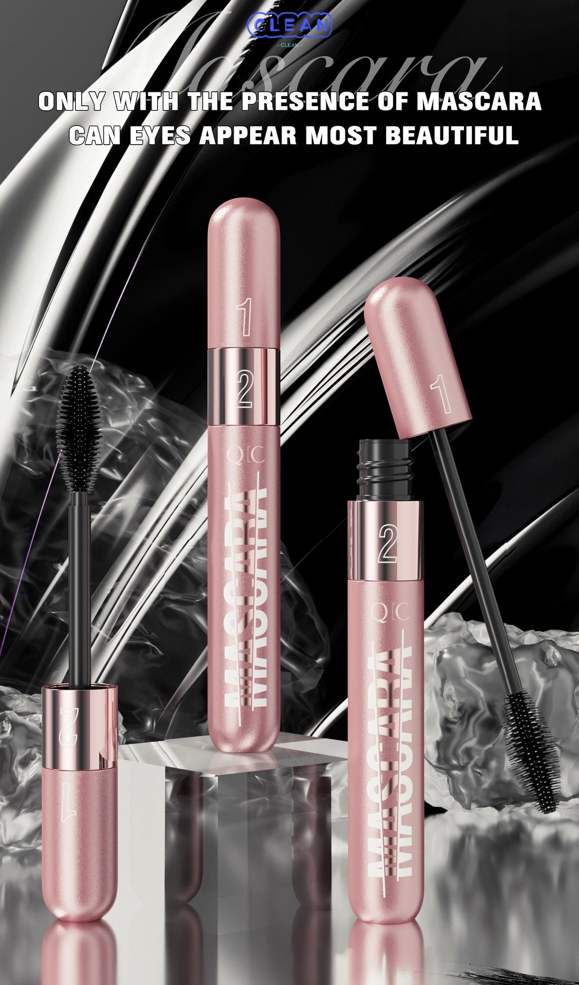 Double effect mascara