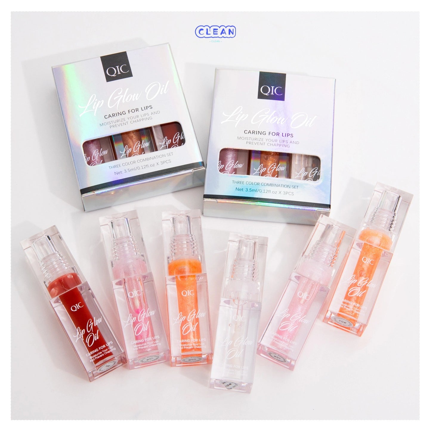 Non-staining color-changing lip balm