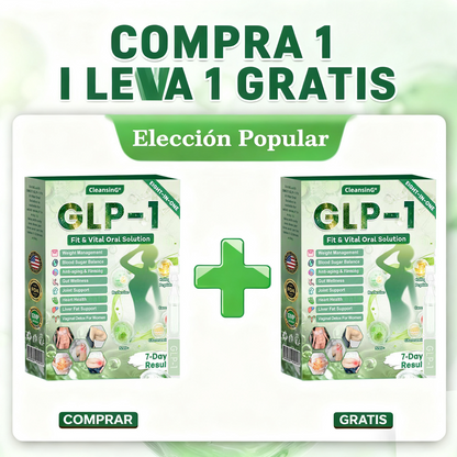 𝑪𝒍𝒆𝒂𝒏𝒔𝒊𝒏𝒈® 𝑮𝑳𝑷-1 8 𝒆𝒏 1 𝑭𝒊𝒕 & 𝑽𝒊𝒕𝒂𝒍 (𝒔𝒐𝒍𝒐 𝒖𝒏𝒂 𝒗𝒆𝒛 𝒂𝒍 𝒅𝒊́𝒂, 𝒄𝒂𝒎𝒃𝒊𝒐𝒔 𝒗𝒊𝒔𝒊𝒃𝒍𝒆𝒔 𝒆𝒏 7 𝒅𝒊́𝒂𝒔) √ 𝑷𝒂𝒓𝒂 𝒐𝒃𝒆𝒔𝒊𝒅𝒂𝒅, 𝒔𝒂𝒍𝒖𝒅 𝒄𝒂𝒓𝒅𝒊𝒐𝒗𝒂𝒔𝒄𝒖𝒍𝒂𝒓, 𝒅𝒊𝒂𝒃𝒆𝒕𝒆𝒔, 𝒂𝒑𝒏𝒆𝒂 𝒅𝒆𝒍 𝒔𝒖𝒆𝒏̃𝒐, 𝒔𝒂𝒍𝒖𝒅 𝒊𝒏𝒕𝒆𝒔𝒕𝒊𝒏𝒂𝒍, 𝒑𝒓𝒐𝒃𝒍𝒆𝒎𝒂𝒔 𝒂𝒓𝒕𝒊𝒄𝒖𝒍𝒂𝒓𝒆𝒔 𝒚 𝒎𝒂́𝒔 𝒎𝒛𝒘