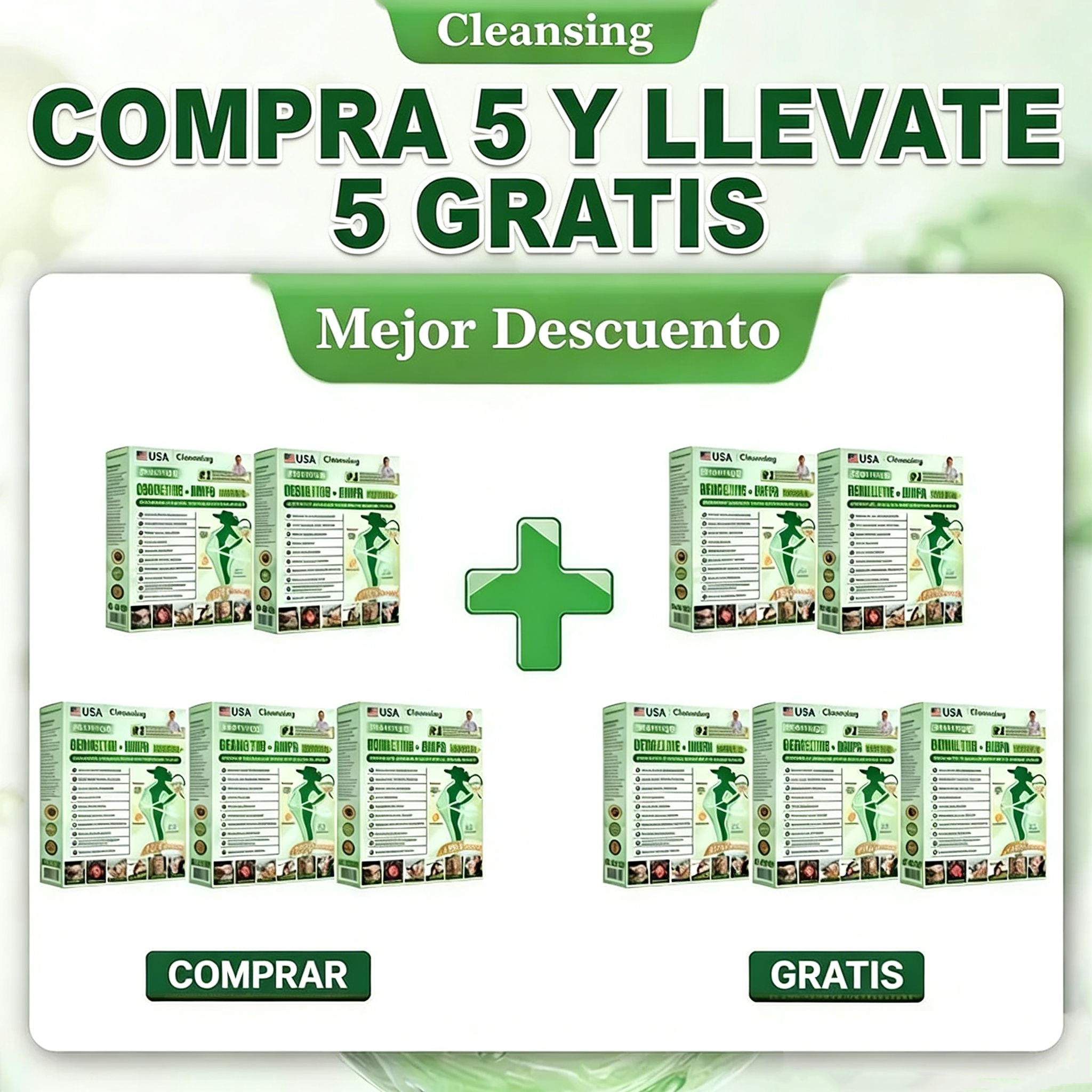 10 cajas: pierde hasta 41 kg.