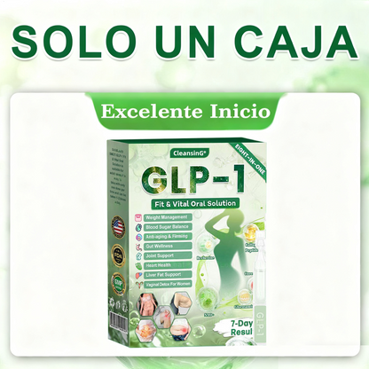 𝑪𝒍𝒆𝒂𝒏𝒔𝒊𝒏𝒈® 𝑮𝑳𝑷-1 8 𝒆𝒏 1 𝑭𝒊𝒕 & 𝑽𝒊𝒕𝒂𝒍 (𝒔𝒐𝒍𝒐 𝒖𝒏𝒂 𝒗𝒆𝒛 𝒂𝒍 𝒅𝒊́𝒂, 𝒄𝒂𝒎𝒃𝒊𝒐𝒔 𝒗𝒊𝒔𝒊𝒃𝒍𝒆𝒔 𝒆𝒏 7 𝒅𝒊́𝒂𝒔) √ 𝑷𝒂𝒓𝒂 𝒐𝒃𝒆𝒔𝒊𝒅𝒂𝒅, 𝒔𝒂𝒍𝒖𝒅 𝒄𝒂𝒓𝒅𝒊𝒐𝒗𝒂𝒔𝒄𝒖𝒍𝒂𝒓, 𝒅𝒊𝒂𝒃𝒆𝒕𝒆𝒔, 𝒂𝒑𝒏𝒆𝒂 𝒅𝒆𝒍 𝒔𝒖𝒆𝒏̃𝒐, 𝒔𝒂𝒍𝒖𝒅 𝒊𝒏𝒕𝒆𝒔𝒕𝒊𝒏𝒂𝒍, 𝒑𝒓𝒐𝒃𝒍𝒆𝒎𝒂𝒔 𝒂𝒓𝒕𝒊𝒄𝒖𝒍𝒂𝒓𝒆𝒔 𝒚 𝒎𝒂́𝒔 𝒎𝒛𝒘