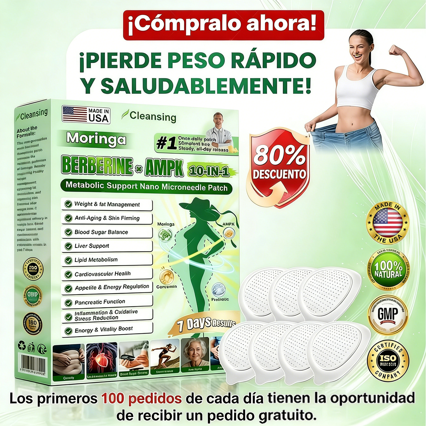 .𝑪𝒍𝒆𝒂𝒏𝒔𝒊𝒏𝒈®𝑴𝒐𝒓𝒊𝒏𝒈𝒂 × 𝑩𝒆𝒓𝒃𝒆𝒓𝒊𝒏𝒂 × 𝑨𝑴𝑷𝑲 𝟏𝟎 𝒆𝒏 𝟏 𝗠𝗲𝘁𝗮𝗯𝗼𝗹𝗶𝗰 𝗦𝘂𝗽𝗽𝗼𝗿𝘁 𝑷𝒂𝒓𝒄𝒉𝒆 𝒅𝒆 𝒏𝒂𝒏𝒐𝒎𝒊𝒄𝒓𝒐𝒂𝒈𝒖𝒋𝒂𝒔 𝒅𝒆 𝒂𝒑𝒐𝒚𝒐 𝒎𝒆𝒕𝒂𝒃𝒐́𝒍𝒊𝒄𝒐 (𝒔𝒐𝒍𝒐 𝒖𝒏𝒂 𝒗𝒆𝒛 𝒂𝒍 𝒅𝒊́𝒂, 𝒄𝒂𝒎𝒃𝒊𝒐𝒔 𝒗𝒊𝒔𝒊𝒃𝒍𝒆𝒔 𝒆𝒏 𝟕 𝒅𝒊́𝒂𝒔) ✅ 𝑷𝒂𝒓𝒂 𝒐𝒃𝒆𝒔𝒊𝒅𝒂𝒅, 🅛🅞🅞🅢🅔 🅢🅚🅘🅝, 𝒅𝒊𝒂𝒃𝒆𝒕𝒆𝒔, 𝒂𝒑𝒏𝒆𝒂 𝒅𝒆𝒍 𝒔𝒖𝒆𝒏̃𝒐, 𝒑𝒓𝒐𝒃𝒍𝒆𝒎𝒂𝒔 𝒂𝒓𝒕𝒊𝒄𝒖𝒍𝒂𝒓𝒆𝒔 𝒚 𝒎𝒂́𝒔🌟🌟