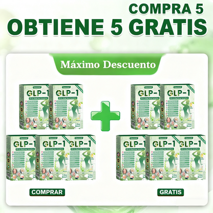 𝑪𝒍𝒆𝒂𝒏𝒔𝒊𝒏𝒈® 𝑮𝑳𝑷-1 8 𝒆𝒏 1 𝑭𝒊𝒕 & 𝑽𝒊𝒕𝒂𝒍 (𝒔𝒐𝒍𝒐 𝒖𝒏𝒂 𝒗𝒆𝒛 𝒂𝒍 𝒅𝒊́𝒂, 𝒄𝒂𝒎𝒃𝒊𝒐𝒔 𝒗𝒊𝒔𝒊𝒃𝒍𝒆𝒔 𝒆𝒏 7 𝒅𝒊́𝒂𝒔) √ 𝑷𝒂𝒓𝒂 𝒐𝒃𝒆𝒔𝒊𝒅𝒂𝒅, 𝒔𝒂𝒍𝒖𝒅 𝒄𝒂𝒓𝒅𝒊𝒐𝒗𝒂𝒔𝒄𝒖𝒍𝒂𝒓, 𝒅𝒊𝒂𝒃𝒆𝒕𝒆𝒔, 𝒂𝒑𝒏𝒆𝒂 𝒅𝒆𝒍 𝒔𝒖𝒆𝒏̃𝒐, 𝒔𝒂𝒍𝒖𝒅 𝒊𝒏𝒕𝒆𝒔𝒕𝒊𝒏𝒂𝒍, 𝒑𝒓𝒐𝒃𝒍𝒆𝒎𝒂𝒔 𝒂𝒓𝒕𝒊𝒄𝒖𝒍𝒂𝒓𝒆𝒔 𝒚 𝒎𝒂́𝒔 𝒎𝒛𝒘