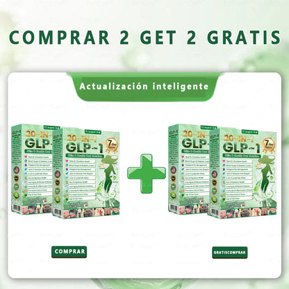 Cleansing® GLP-1 20 en 1 Suplemento Adelgazante (Resultados Visibles en 7 Días) ayuda a mejorar la obesidad, la salud cardiovascular, la diabetes, la salud intestinal, los problemas articulares, una piel más firme y un aumento de energía.