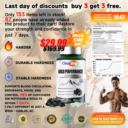 𝑪𝒍𝒆𝒂𝒏𝒔𝒊𝒏𝒈®𝑷𝒆𝒓𝒇𝒐𝒓𝒎𝒂𝒏𝒄𝒆 𝑪𝒂𝒑𝒔𝒖𝒍𝒆𝒔 𝑮𝒐𝒍𝒅 𝑬𝒅𝒊𝒕𝒊𝒐𝒏 𝑹𝒆𝒔𝒕𝒐𝒓𝒆 𝒀𝒐𝒖𝒓 𝑳𝒆𝒂𝒅𝒆𝒓𝒔𝒉𝒊𝒑: 𝑹𝒆𝒈𝒂𝒊𝒏 𝑭𝒐𝒓𝒎 𝒂𝒏𝒅 𝑪𝒐𝒏𝒇𝒊𝒅𝒆𝒏𝒄𝒆 𝒊𝒏 30 𝑫𝒂𝒚𝒔 - 𝑵𝒂𝒕𝒖𝒓𝒂𝒍 𝑺𝒊𝒛𝒆 𝒂𝒏𝒅 𝑺𝒕𝒂𝒎𝒊𝒏𝒂 𝑬𝒏𝒉𝒂𝒏𝒄𝒆𝒓 𝒇𝒐𝒓 𝑴𝒆𝒏