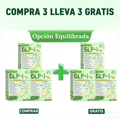 𝑪𝒍𝒆𝒂𝒏𝒔𝒊𝒏𝒈® 𝑮𝑳𝑷-1 8 𝒆𝒏 1 𝑭𝒊𝒕 & 𝑽𝒊𝒕𝒂𝒍 (𝒔𝒐𝒍𝒐 𝒖𝒏𝒂 𝒗𝒆𝒛 𝒂𝒍 𝒅𝒊́𝒂, 𝒄𝒂𝒎𝒃𝒊𝒐𝒔 𝒗𝒊𝒔𝒊𝒃𝒍𝒆𝒔 𝒆𝒏 7 𝒅𝒊́𝒂𝒔) √ 𝑷𝒂𝒓𝒂 𝒐𝒃𝒆𝒔𝒊𝒅𝒂𝒅, 𝒔𝒂𝒍𝒖𝒅 𝒄𝒂𝒓𝒅𝒊𝒐𝒗𝒂𝒔𝒄𝒖𝒍𝒂𝒓, 𝒅𝒊𝒂𝒃𝒆𝒕𝒆𝒔, 𝒂𝒑𝒏𝒆𝒂 𝒅𝒆𝒍 𝒔𝒖𝒆𝒏̃𝒐, 𝒔𝒂𝒍𝒖𝒅 𝒊𝒏𝒕𝒆𝒔𝒕𝒊𝒏𝒂𝒍, 𝒑𝒓𝒐𝒃𝒍𝒆𝒎𝒂𝒔 𝒂𝒓𝒕𝒊𝒄𝒖𝒍𝒂𝒓𝒆𝒔 𝒚 𝒎𝒂́𝒔