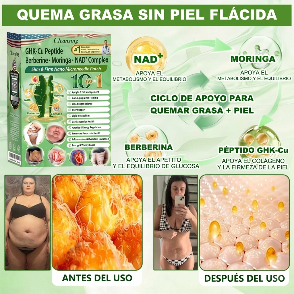-𝑪𝒍𝒆𝒂𝒏𝒔𝒊𝒏𝒈® 𝑺𝒍𝒊𝒎 & 𝑭𝒊𝒓𝒎 𝑵𝒂𝒏𝒐 𝑴𝒊𝒄𝒓𝒐𝒏𝒆𝒆𝒅𝒍𝒆 𝑷𝒂𝒕𝒄𝒉🎇 𝒄𝒐𝒏 𝑮𝑯𝑲-𝑪𝒖 𝑷𝒆𝒑𝒕𝒊𝒅𝒐 · 𝑩𝒆𝒓𝒃𝒆𝒓𝒊𝒏𝒂 · 𝑴𝒐𝒓𝒊𝒏𝒈𝒂 · 𝑵𝑨𝑫⁺ 𝑪𝒐𝒎𝒑𝒍𝒆𝒋𝒐✅ 𝐏𝐚𝐫𝐚 𝐨𝐛𝐞𝐬𝐢𝐝𝐚𝐝, 𝗽𝗶𝗲𝗹 𝗳𝗹𝗮́𝗰𝗶𝗱𝗮, 𝐝𝐢𝐚𝐛𝐞𝐭𝐞𝐬, 𝐚𝐩𝐧𝐞𝐚 𝐝𝐞 𝐬𝐮𝐞𝐧̃𝐨, 𝐩𝐫𝐨𝐛𝐥𝐞𝐦𝐚𝐬 𝐝𝐞 𝐚𝐫𝐭𝐢𝐜𝐮𝐥𝐚𝐜𝐢𝐨𝐧𝐞𝐬, 𝐲 𝐦𝐚́s