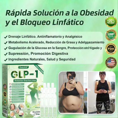 𝑪𝒍𝒆𝒂𝒏𝒔𝒊𝒏𝒈® 𝑮𝑳𝑷-1 8 𝒆𝒏 1 𝑭𝒊𝒕 & 𝑽𝒊𝒕𝒂𝒍 (𝒔𝒐𝒍𝒐 𝒖𝒏𝒂 𝒗𝒆𝒛 𝒂𝒍 𝒅𝒊́𝒂, 𝒄𝒂𝒎𝒃𝒊𝒐𝒔 𝒗𝒊𝒔𝒊𝒃𝒍𝒆𝒔 𝒆𝒏 7 𝒅𝒊́𝒂𝒔) √ 𝑷𝒂𝒓𝒂 𝒐𝒃𝒆𝒔𝒊𝒅𝒂𝒅, 𝒔𝒂𝒍𝒖𝒅 𝒄𝒂𝒓𝒅𝒊𝒐𝒗𝒂𝒔𝒄𝒖𝒍𝒂𝒓, 𝒅𝒊𝒂𝒃𝒆𝒕𝒆𝒔, 𝒂𝒑𝒏𝒆𝒂 𝒅𝒆𝒍 𝒔𝒖𝒆𝒏̃𝒐, 𝒔𝒂𝒍𝒖𝒅 𝒊𝒏𝒕𝒆𝒔𝒕𝒊𝒏𝒂𝒍, 𝒑𝒓𝒐𝒃𝒍𝒆𝒎𝒂𝒔 𝒂𝒓𝒕𝒊𝒄𝒖𝒍𝒂𝒓𝒆𝒔 𝒚 𝒎𝒂́𝒔 𝒎𝒛𝒘