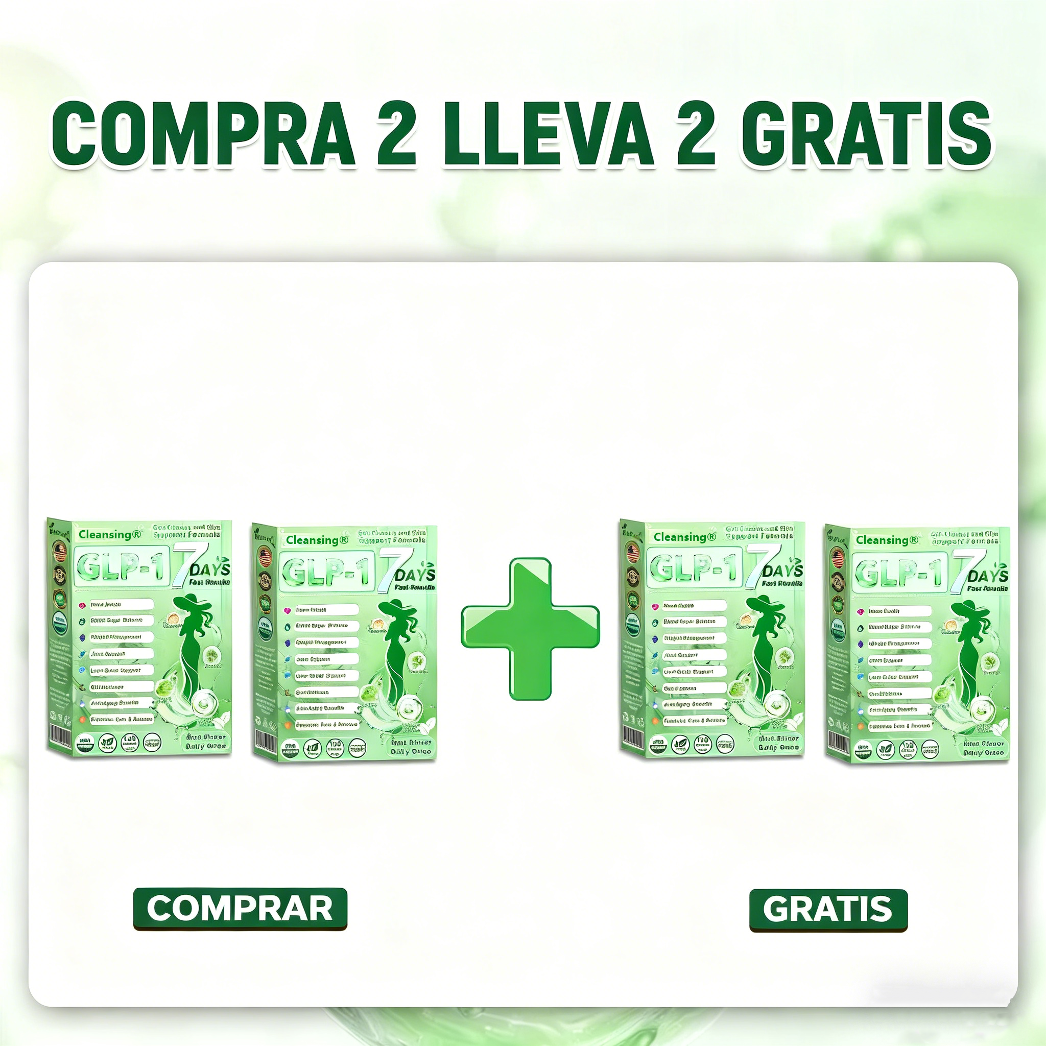 Compra 2 y llévate 2 gratis: pierde hasta 40 libras.