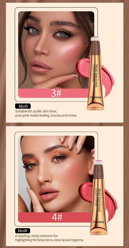 Multifunctional makeup pen blush