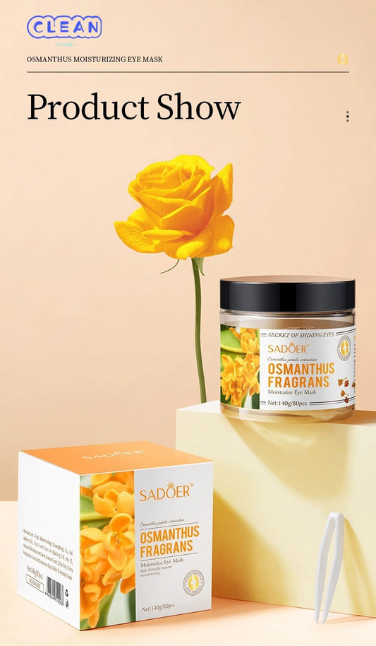 Golden Osmanthus Eye Mask