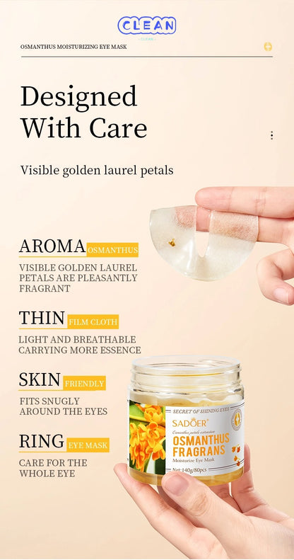 Golden Osmanthus Eye Mask
