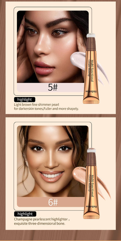 Multifunctional makeup pen blush