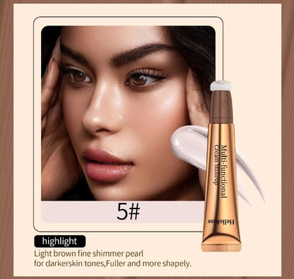 Multifunctional makeup pen blush