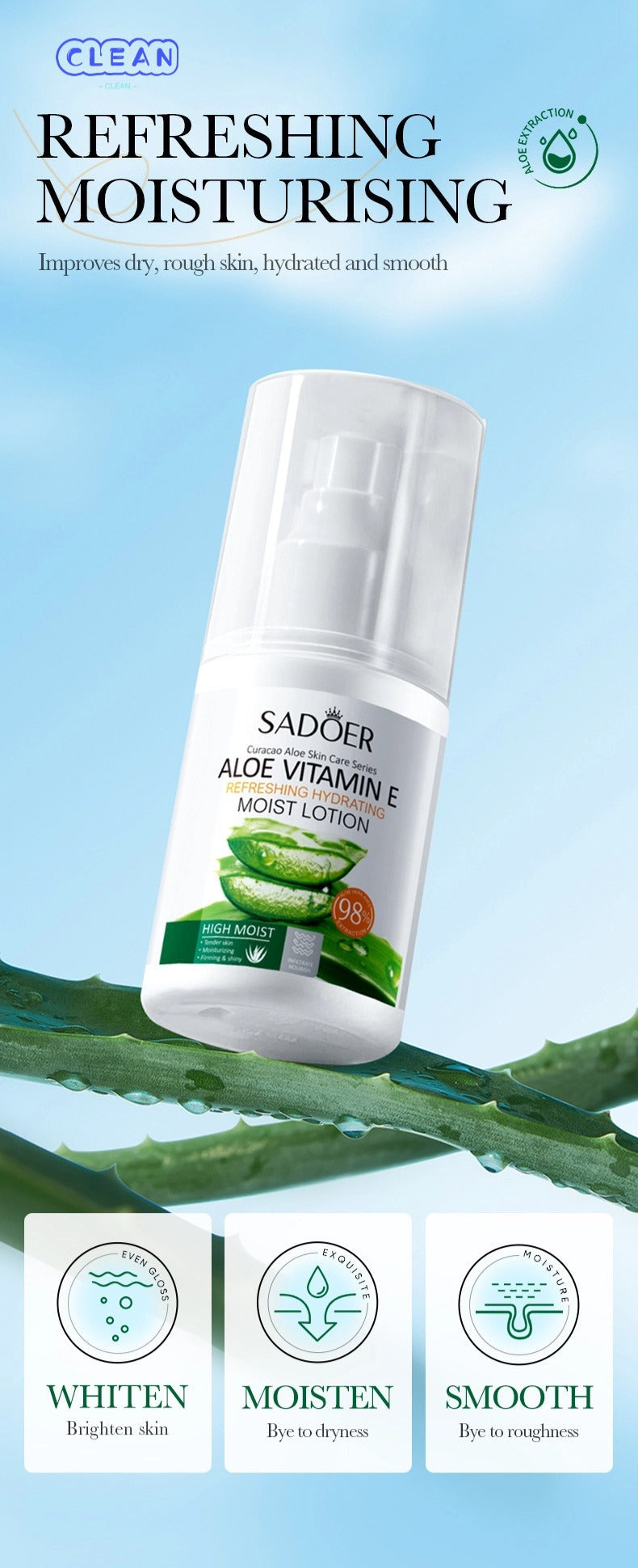Aloe Vera Vitamin E Lotion