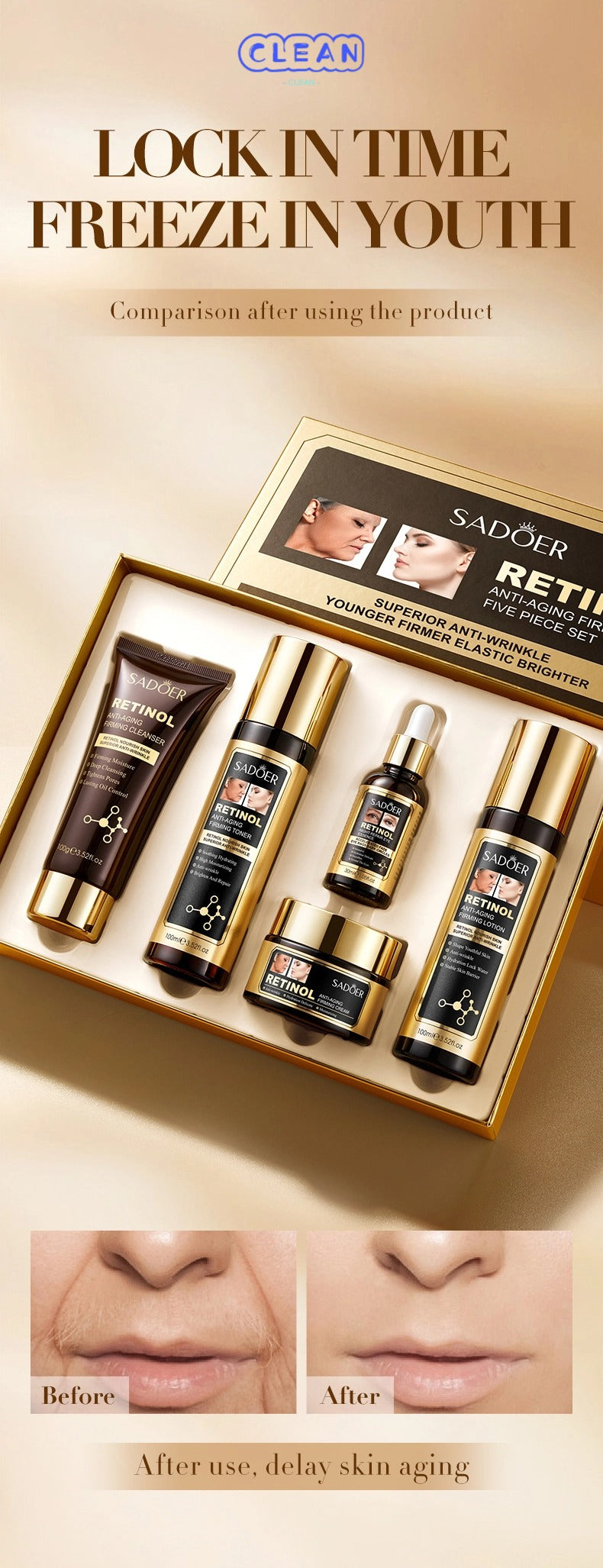 Retinol Skin Care Set
