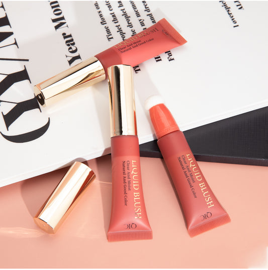 Natural color liquid blush