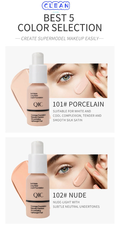 Hydrating, moisturizing, oil-controlling foundation