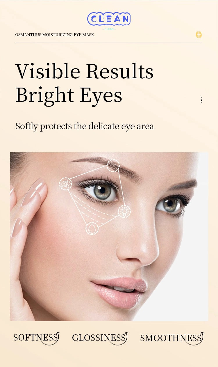 Golden Osmanthus Eye Mask