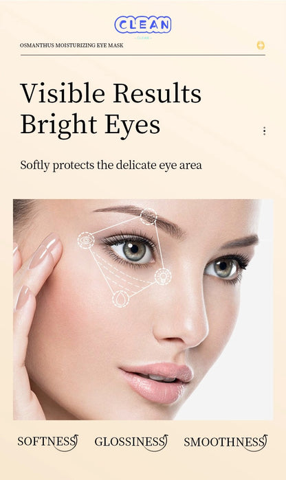 Golden Osmanthus Eye Mask