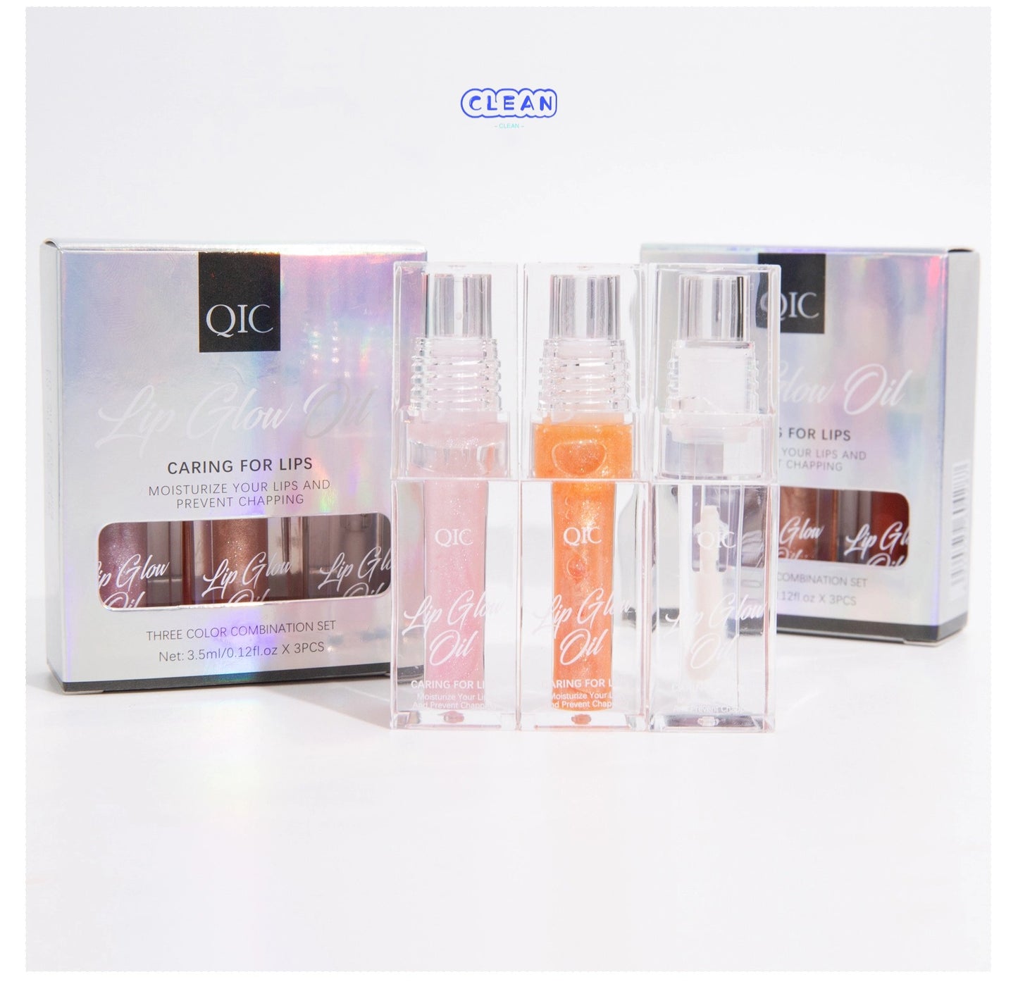 Non-staining color-changing lip balm