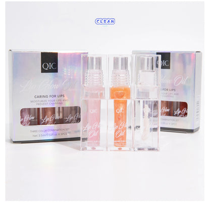 Non-staining color-changing lip balm