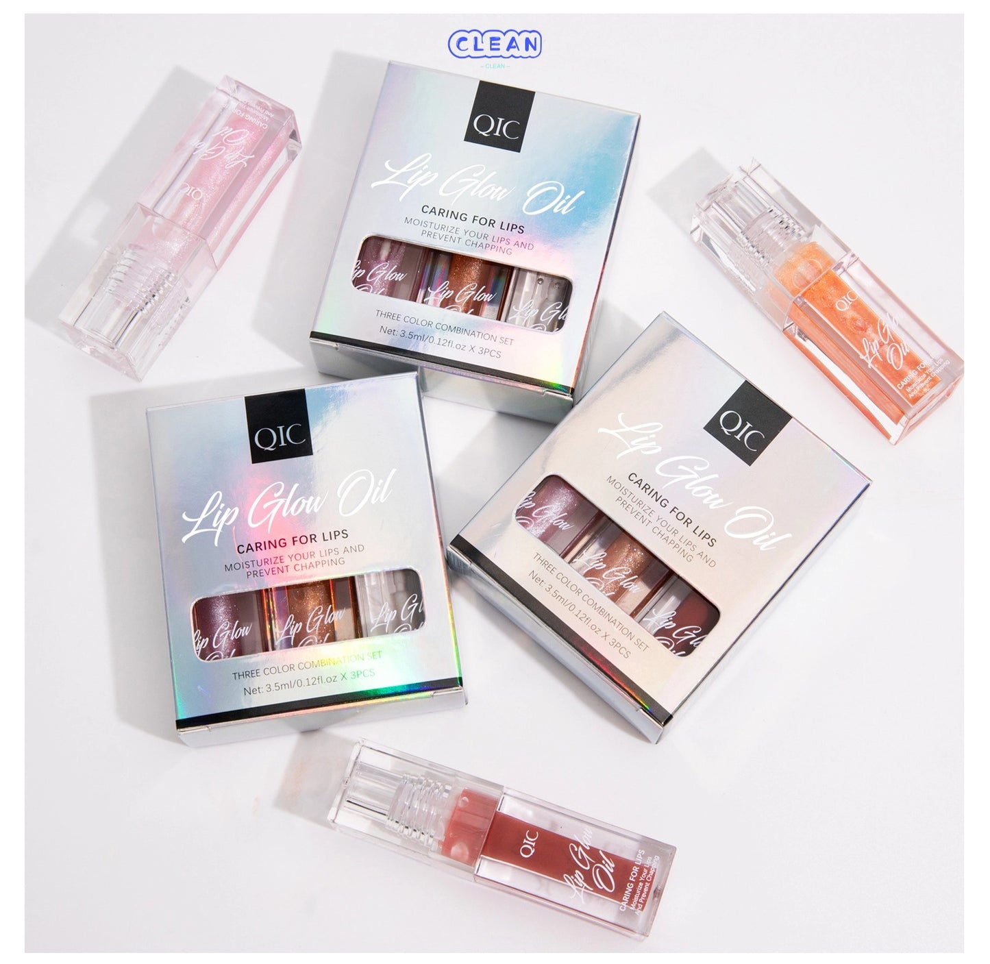 Non-staining color-changing lip balm