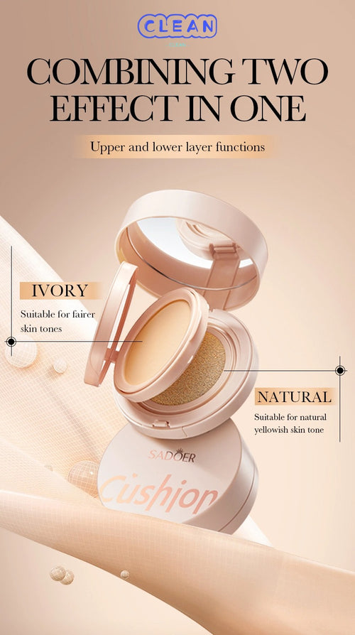Light-sensitive pressed powder cushion
