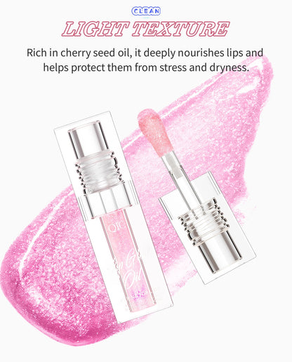 Non-staining color-changing lip balm