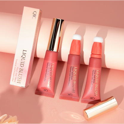 Natural color liquid blush