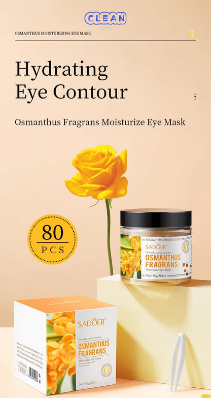 Golden Osmanthus Eye Mask